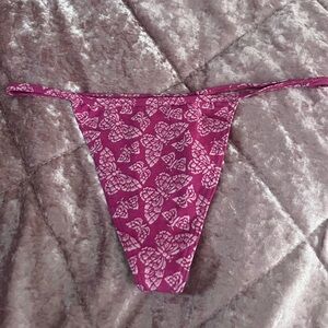 Thong style panties